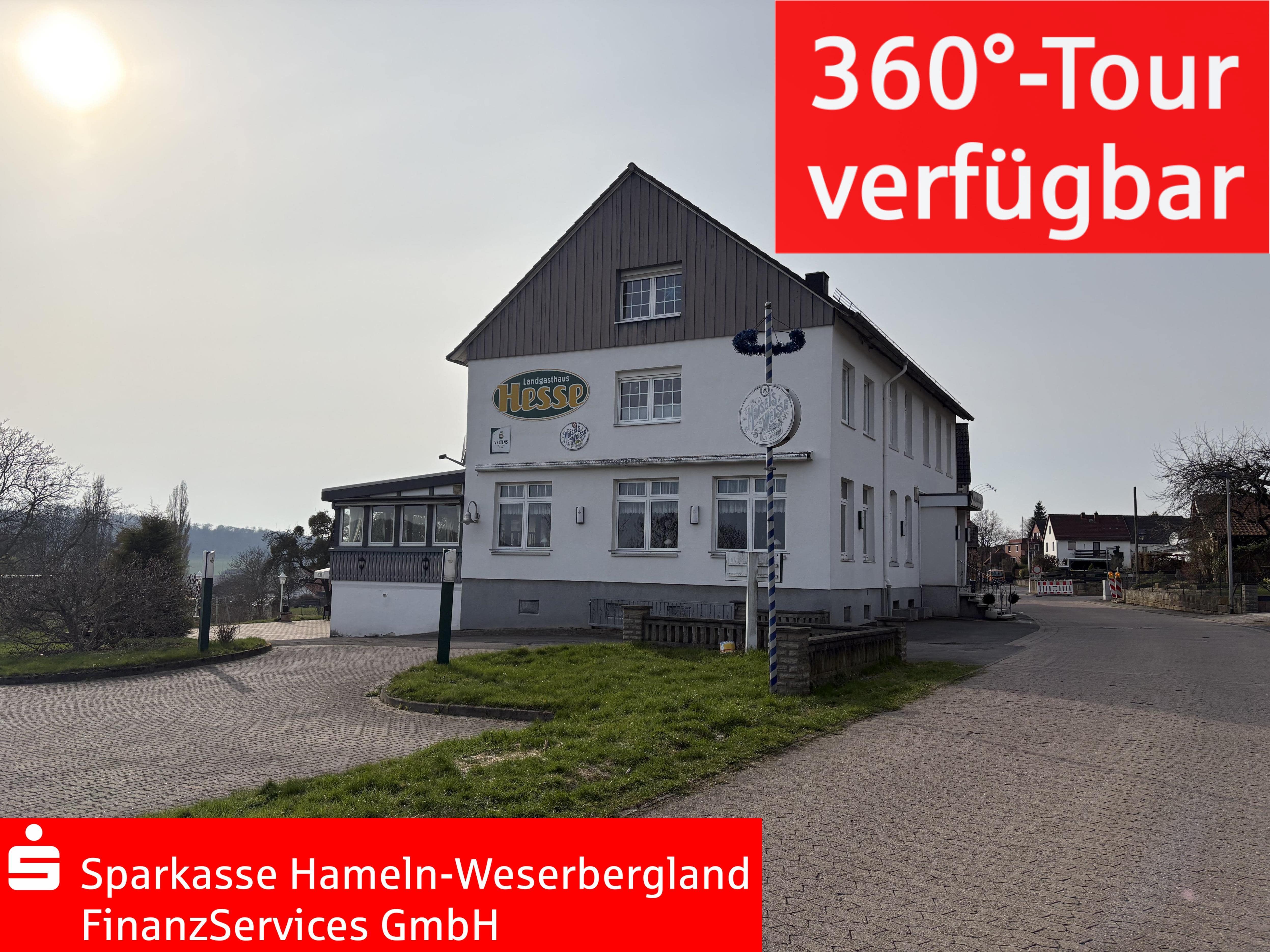 Gepflegte Pension mit Gastronomie und viel Platz im schönen Weserbergland